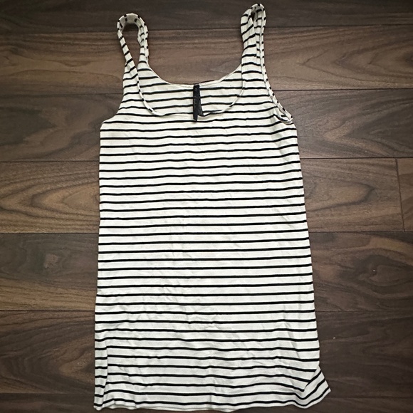 Aritzia Talula Babaton Striped Tank Top - Picture 1 of 4